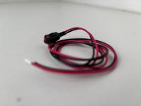 Rød diode lampe 24V DC