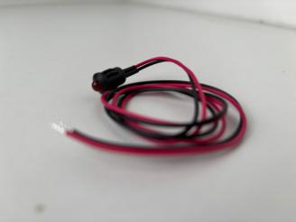 Rød diode lampe 24V DC