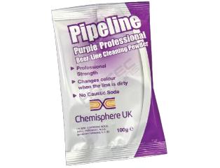 Pipeline rensepulver, 50g, 10 stk.