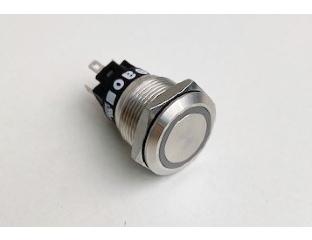 Trykknap med grønt lys