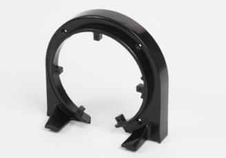 Scoop bagplade for kølecylinder, udvendig del, sort