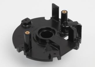 Scoop bagplade for kølecylinder, indvendig del, sort