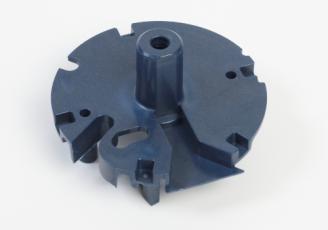 Scoop bagplade for kølecylinder, indvendig del